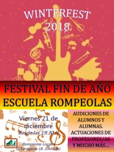 Winterfest: Concierto fin de año con alumnos/as de la Escuela Rompeolas @ Rompeolas Locales